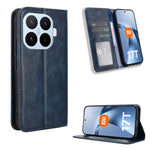 For Xiaomi 17T Pro Leather Case Wallet Stand Retro Texture Phone Cover