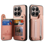 For Xiaomi 17T Case RFID Blocking Card Holder Jeans Cloth Texture Leather Back Cover with Elastic Wristband