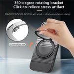 For Xiaomi 17T Magnetic Case Rotation Kickstand PU Leather + TPU Phone Cover