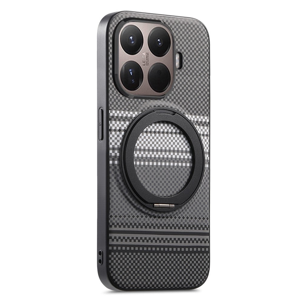 For Xiaomi 17T Magnetic Case Rotation Kickstand PU Leather + TPU Phone Cover