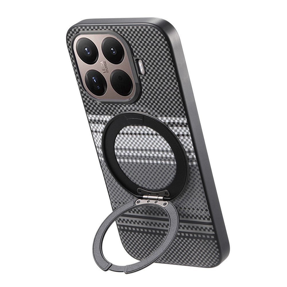 For Xiaomi 17T Magnetic Case Rotation Kickstand PU Leather + TPU Phone Cover