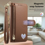 For Xiaomi 17T Case Zipper Pocket  TPU PU Leather Wallet Phone Cover with Strap