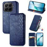 For Xiaomi 17T Pro Case Rhombus Imprint PU Leather Wallet Phone Cover