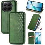 For Xiaomi 17T Pro Case Rhombus Imprint PU Leather Wallet Phone Cover