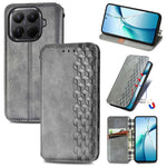 For Xiaomi 17T Pro Case Rhombus Imprint PU Leather Wallet Phone Cover