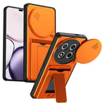 Phone Case for Honor X60 Pro 5G / X9c 5G / Magic7 Lite 5G Slide Camera Cover Kickstand PC + TPU Shell with Card Holder