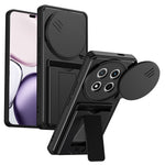 Phone Case for Honor X60 Pro 5G / X9c 5G / Magic7 Lite 5G Slide Camera Cover Kickstand PC + TPU Shell with Card Holder