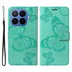 For Xiaomi 17T Wallet Case Floral Butterfly Imprinted Leather Phone Cover Stand