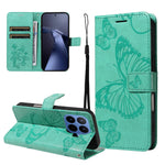 For Xiaomi 17T Wallet Case Floral Butterfly Imprinted Leather Phone Cover Stand