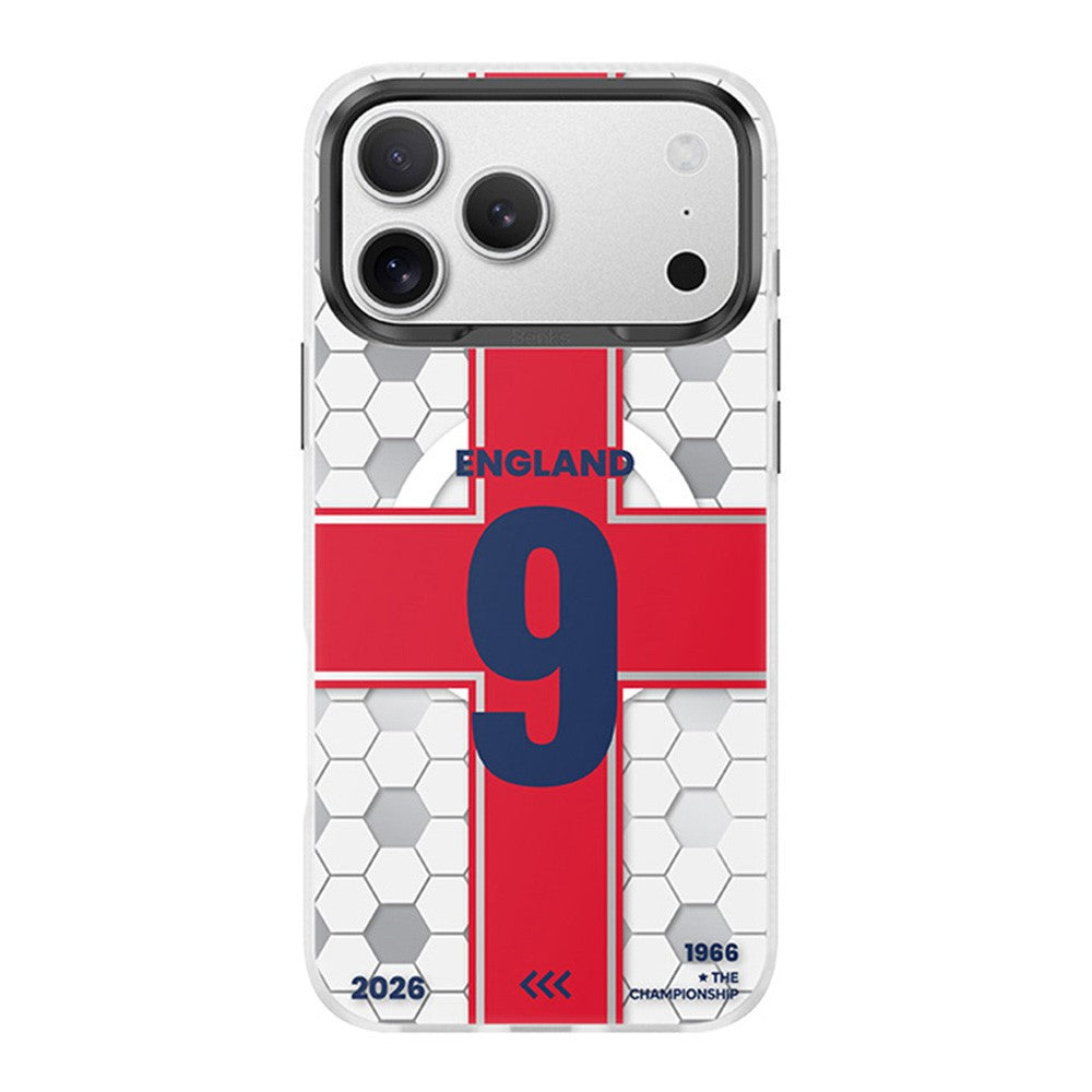 BENKS D3 for iPhone 17 Pro Max Magnetic Case Football Theme TPU Shockproof Phone Cover