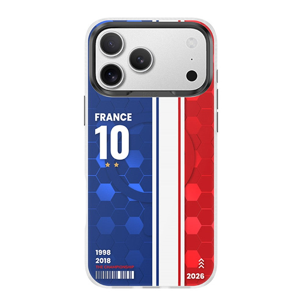 BENKS D3 for iPhone 17 Pro Max Magnetic Case Football Theme TPU Shockproof Phone Cover