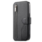 For Xiaomi 17T Pro Magnetic Case RFID Blocking Detachable Wallet Stand Cloth Texture Leather Phone Cover