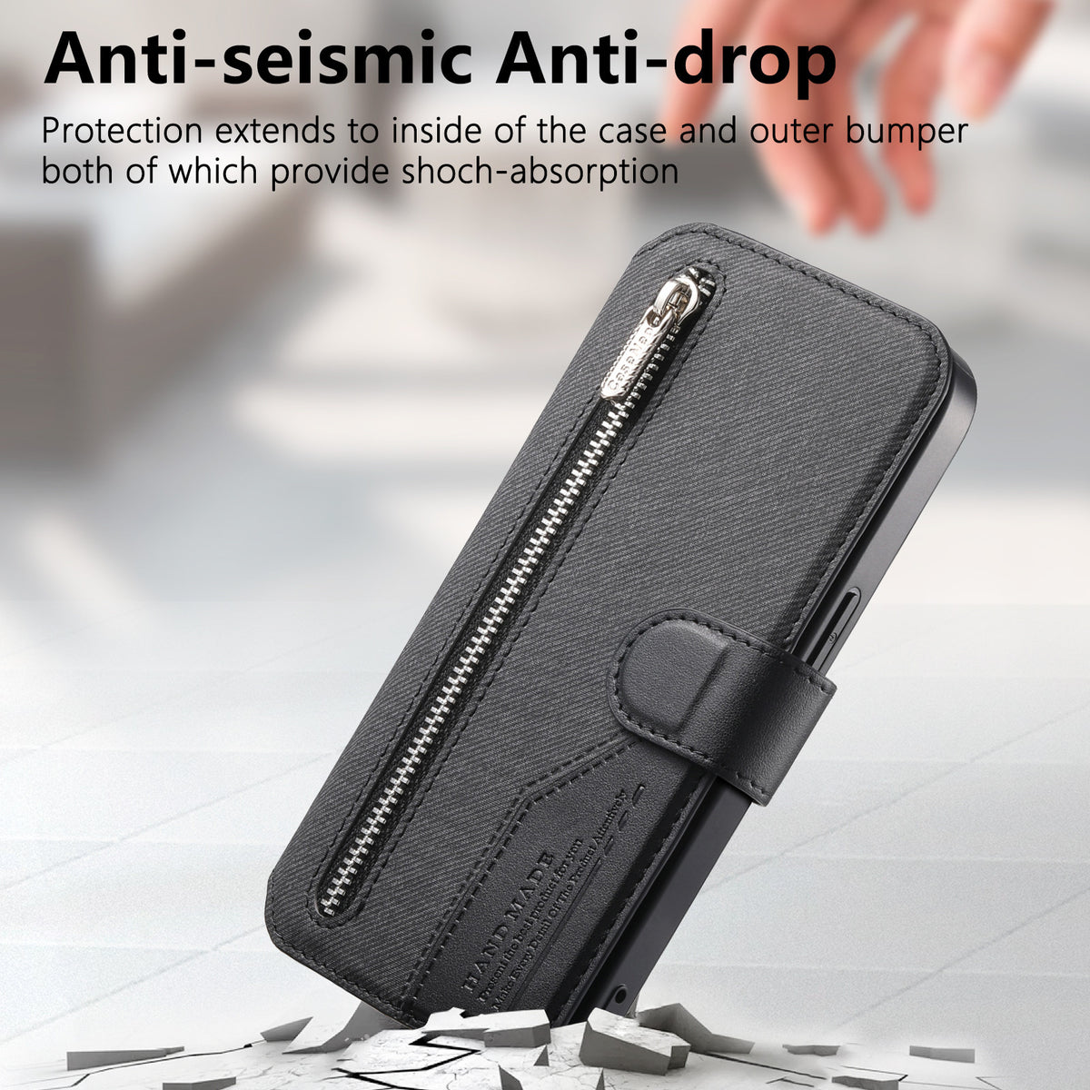 For Xiaomi 17T Pro Magnetic Case RFID Blocking Detachable Wallet Stand Cloth Texture Leather Phone Cover