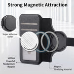 For Xiaomi 17T Pro Magnetic Case RFID Blocking Detachable Wallet Stand Cloth Texture Leather Phone Cover