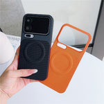 For Xiaomi 17 Pro Magnetic Case Ring Kickstand Tech Fabric Coated PC + TPU Phone Back Cover with Tempered Glass Screen Protector