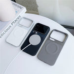For Xiaomi 17 Pro Max Magnetic Case Ring Kickstand Tech Fabric Coated PC + TPU Phone Back Cover with Tempered Glass Screen Protector
