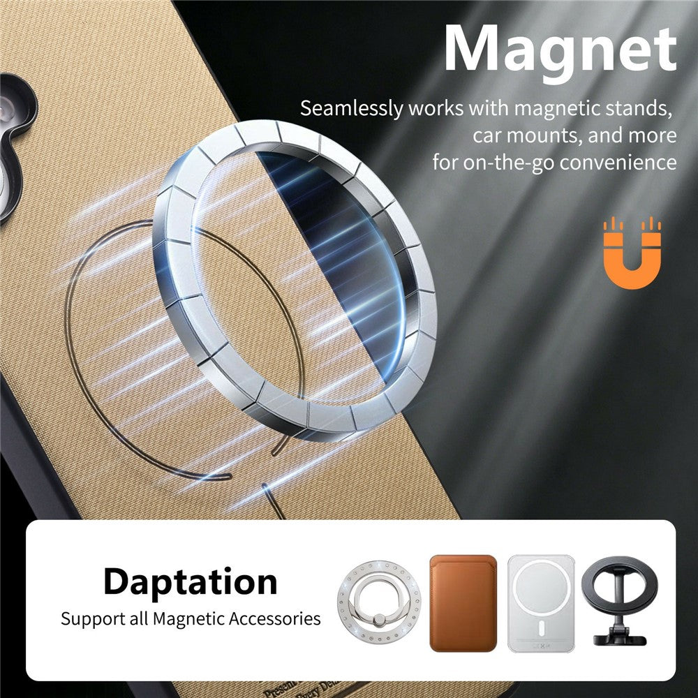 For Xiaomi 17T Magnetic Case PU Leather + PC + TPU Anti-Scratch Back Cover with Detachable Card Holder