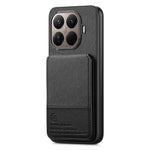 For Xiaomi 17T Case Cloth Texture Leather + PC + TPU Phone Cover with RFID Blocking Card Holder