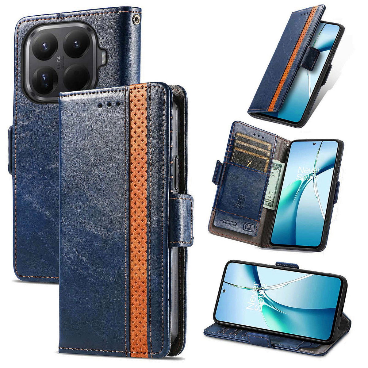 CASENEO for Xiaomi 17T Pro Phone Cases  PU Leather Cover Stand with RFID Blocking Wallet