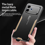 Til Oppo A6s Pro 4G telefoncover i aluminiumslegering TPU PC bagcover