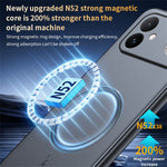 For Xiaomi Redmi K90 Max 5G Magnetic Case Leather Coated TPU + PC Phone Cover