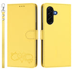 For Samsung Galaxy A36 5G / Galaxy A56 5G / Galaxy A37 5G Case PU Leather Heart Pattern Wallet Flip Phone Cover with Hand Strap