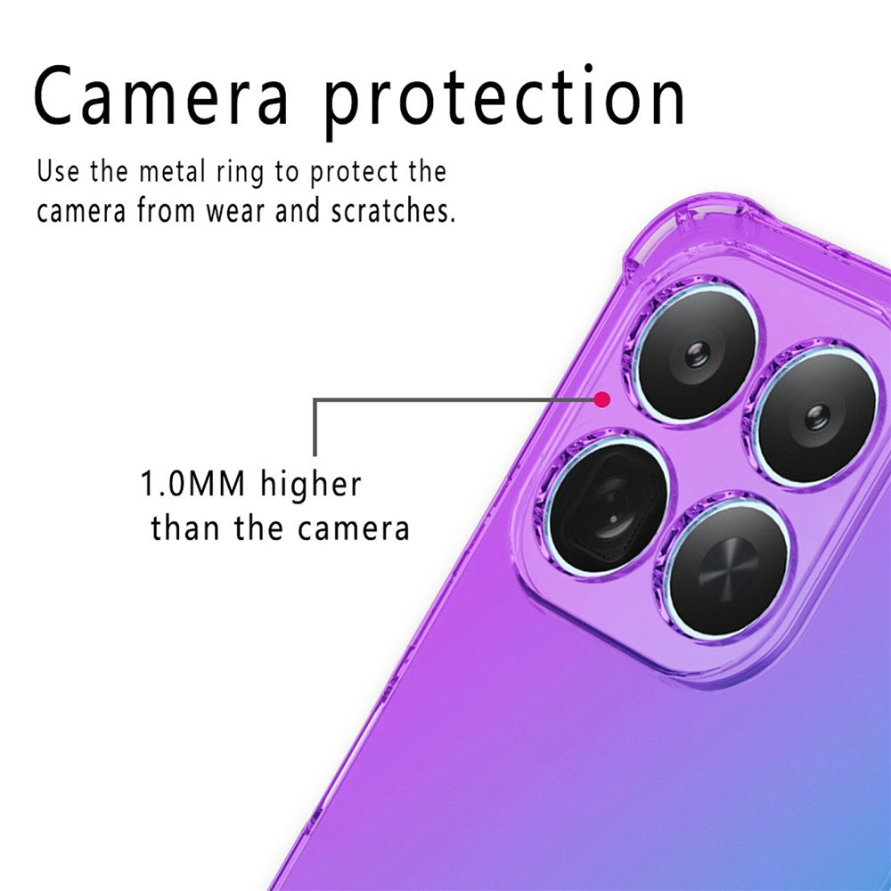 For Xiaomi 17T Case Gradient Color TPU Anti-Drop Phone Cover