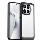 WANLONFENG för Xiaomi 17T mobilskal XC-serien TPU akrylskydd med härdat glas (stort linshål)
