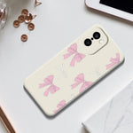 OnePlus 15R 5G / Ace 6T 5G Skal Rosa Rosett Mönster Tryck Rak Kant TPU mobil Baksida