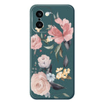 OnePlus 15R 5G / Ace 6T 5G-skal med stora blommor och mönster, rak kant i TPU-fodral