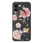 OnePlus 15R 5G / Ace 6T 5G-skal med stora blommor och mönster, rak kant i TPU-fodral
