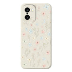 OnePlus 15R 5G / Ace 6T 5G Skal Litet Blommigt Gren Mönstertryck Rak Kant TPU mobil Baksida