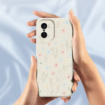 OnePlus 15R 5G / Ace 6T 5G Skal Litet Blommigt Gren Mönstertryck Rak Kant TPU mobil Baksida