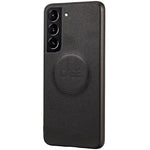Samsung Galaxy S23+ slankt mobilcover i PU-læder+TPU, aftageligt, mobilbeskyttelse, tegnebog, fungerer med magnetisk bilholder