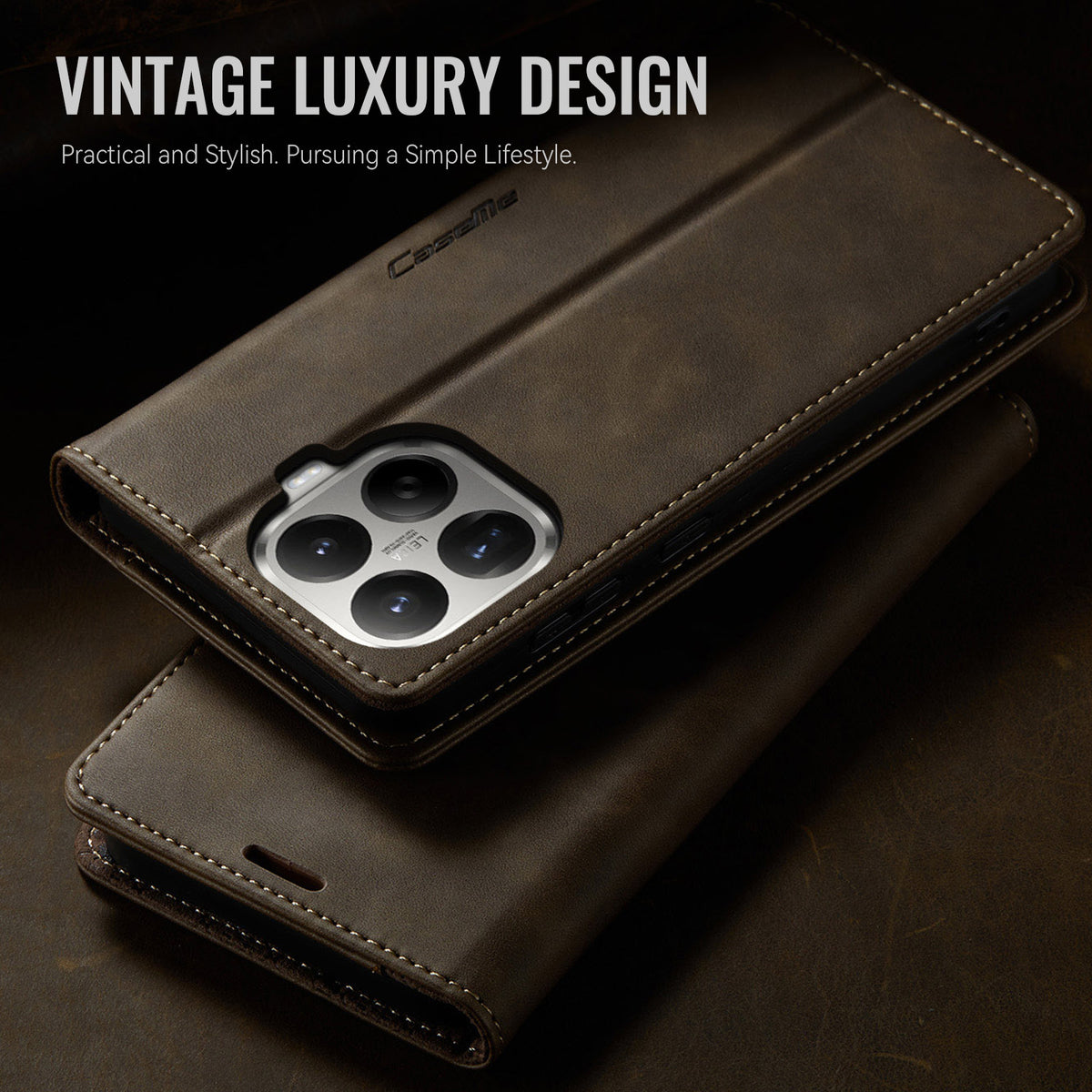 CASEME for Xiaomi 17T Case  033 Series RFID Blocking Wallet Stand Calf Texture Leather Phone Cover