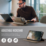 CASEME for Xiaomi 17T Case  033 Series RFID Blocking Wallet Stand Calf Texture Leather Phone Cover