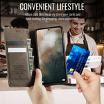 CASEME for Xiaomi 17T Case  033 Series RFID Blocking Wallet Stand Calf Texture Leather Phone Cover