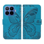 For Xiaomi 17T Case Butterfly Pattern PU Leather Folio Flip Phone Cover
