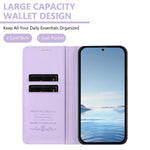 For Xiaomi 17T Wallet Case RFID Blocking Butterfly Imprinted Magnetic Flip Leather Cover