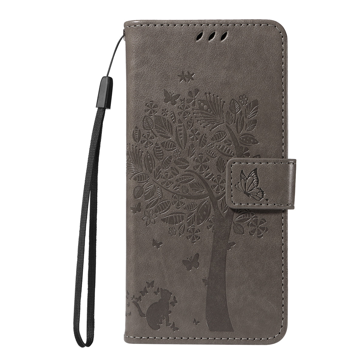 For Xiaomi 17T Pro Phone Case with Stand Cat Tree Pattern Leather Wallet Mobile Cover