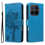 For Xiaomi 17T Pro Phone Case with Stand Cat Tree Pattern Leather Wallet Mobile Cover