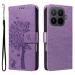 For Xiaomi 17T Pro Phone Case with Stand Cat Tree Pattern Leather Wallet Mobile Cover
