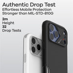 AULUMU A17 For iPhone 17 Pro Max Shockproof Magnetic Case PC + TPU Phone Cover with Aluminum Alloy Camera Frame