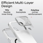 AULUMU A17 For iPhone 17 Pro Max Shockproof Magnetic Case PC + TPU Phone Cover with Aluminum Alloy Camera Frame