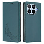 For Xiaomi 17T Wallet Stand Case Peony Flower Pattern TPU PU Leather Flip Cover