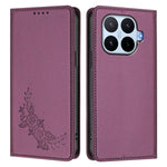 Xiaomi 17T Plånboksfodral Pion Blommönster TPU PU Läder Flipfodral