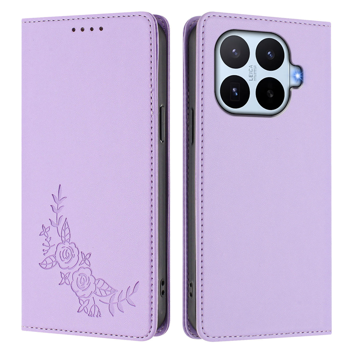 For Xiaomi 17T Wallet Stand Case Peony Flower Pattern TPU PU Leather Flip Cover