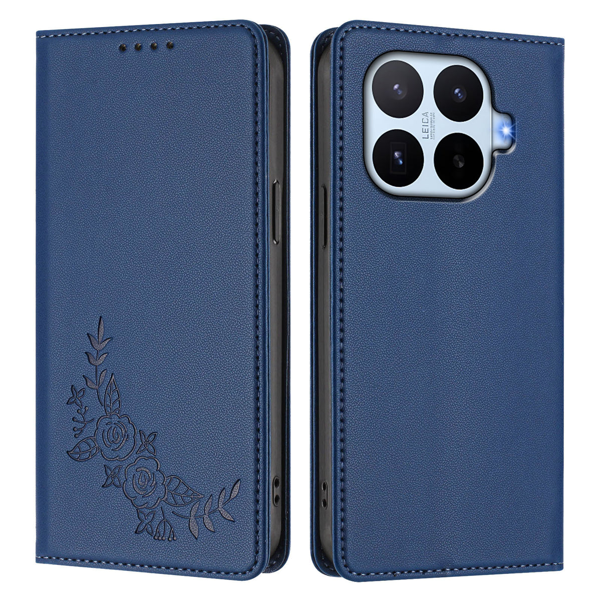 For Xiaomi 17T Wallet Stand Case Peony Flower Pattern TPU PU Leather Flip Cover