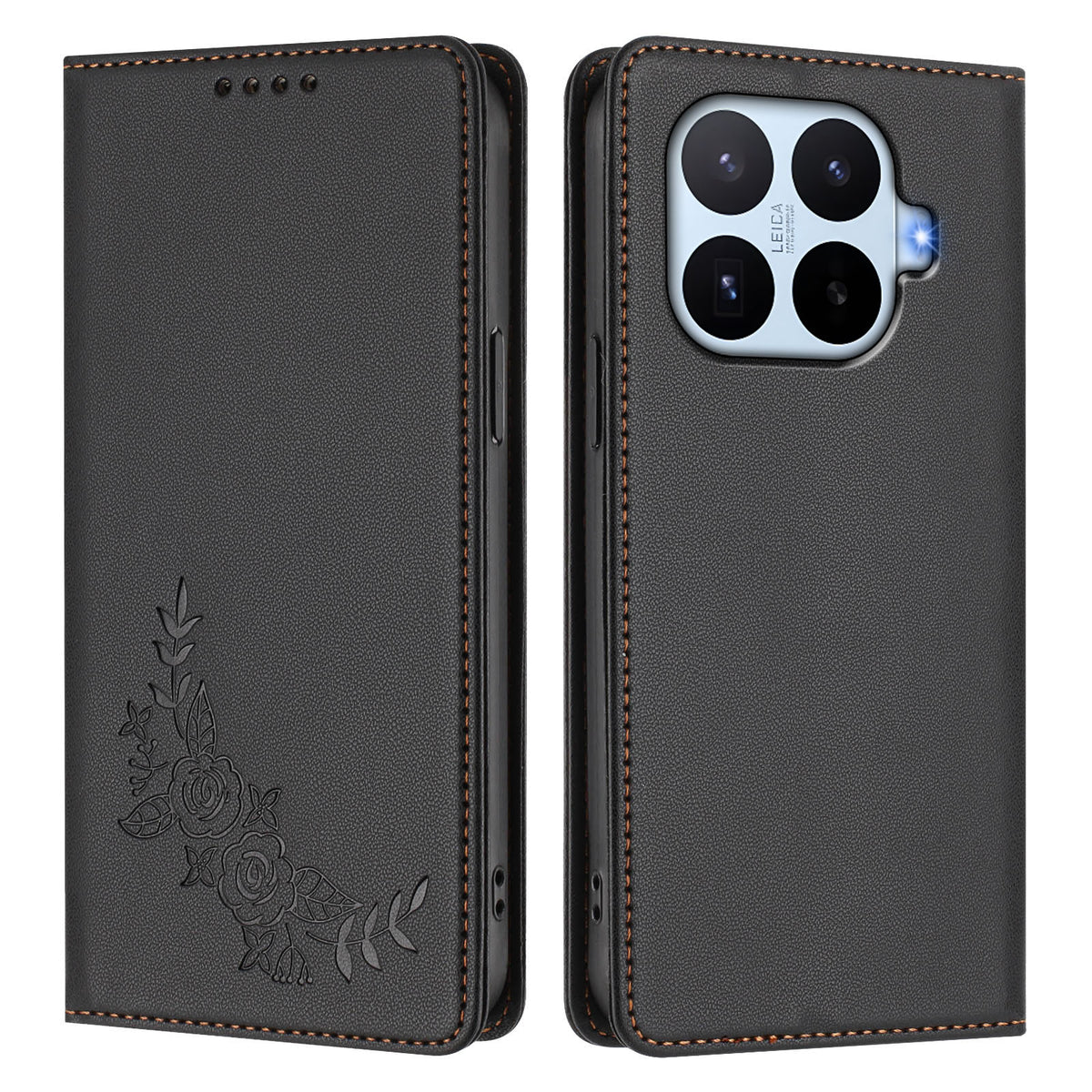 For Xiaomi 17T Wallet Stand Case Peony Flower Pattern TPU PU Leather Flip Cover