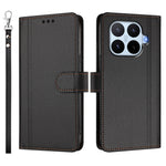 For Xiaomi 17T Pro Case 9 Card Slots PU Leather Flip Wallet Phone Cover with Hand Strap